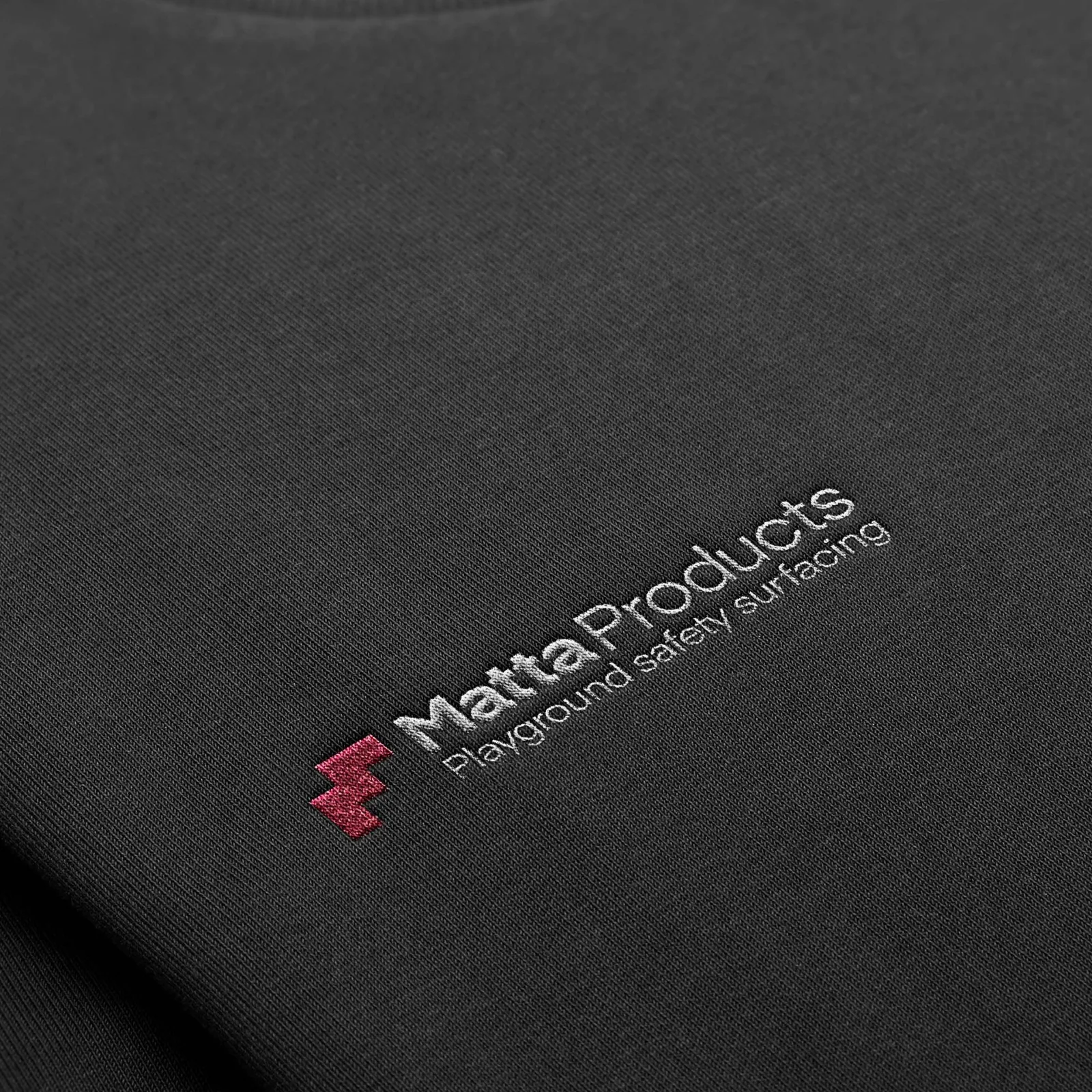 Matta logo embroidered on clothing