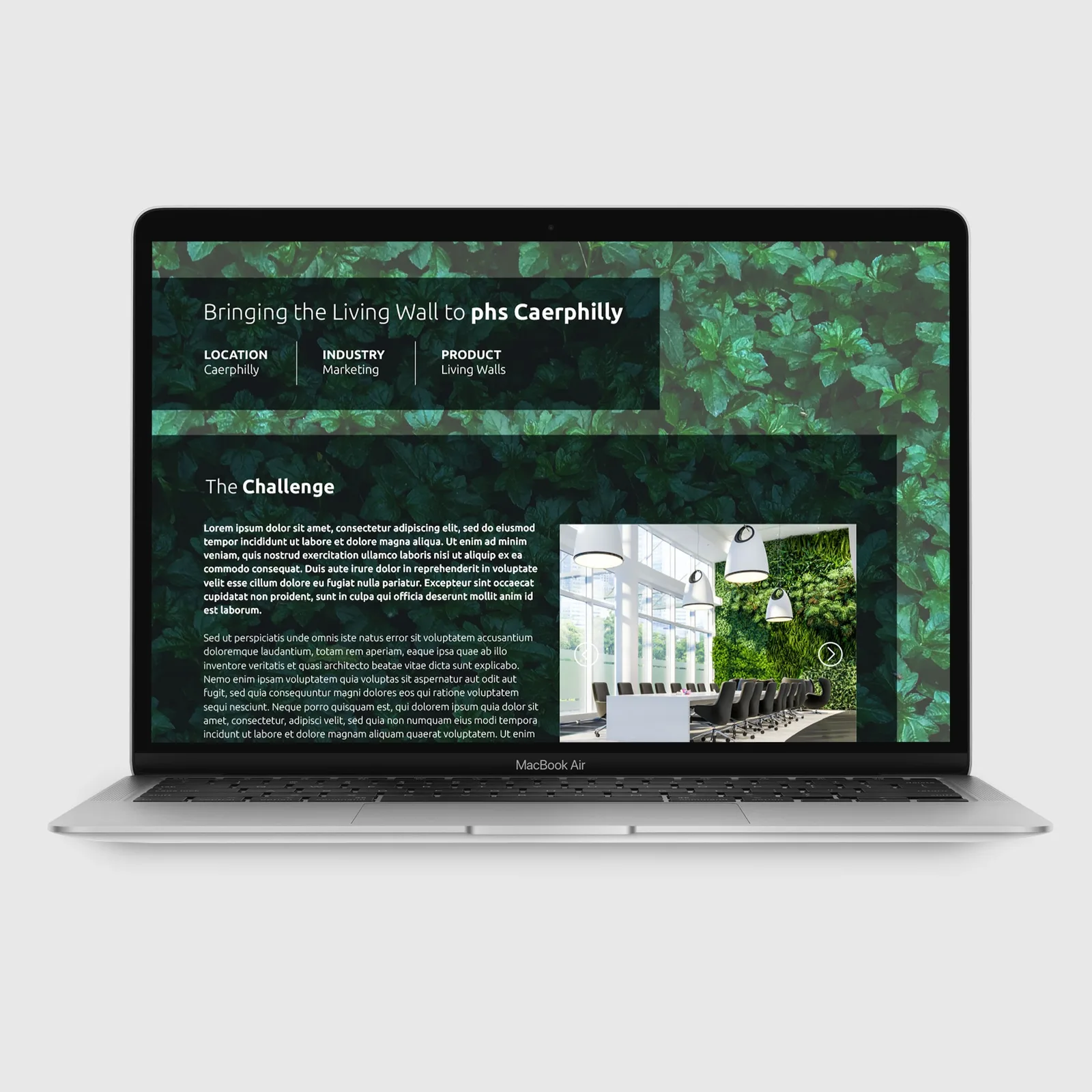 Greenleaf living wall case study